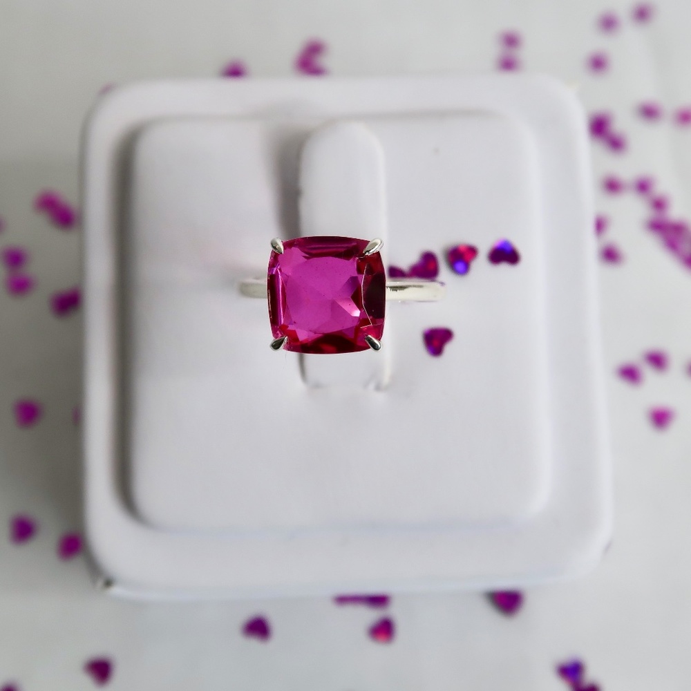 Ambriell Angel Rock Candy Sterling Silver Ring